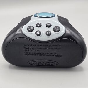 Graco Crib Soother Pack N Play Light White Noise Machine Travel Nature Wave Read